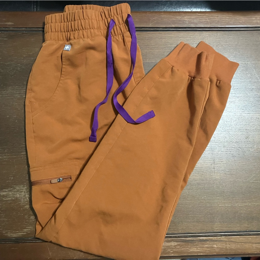 Figs scrunch waist high waisted Zamora joggers Atlantic Fall size XS